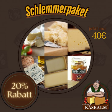 Schlemmerpaket - nur Käse